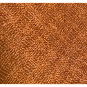 Burnt Orange Textured Fabric Cotton 1/2 yard Crafting Sewing Material